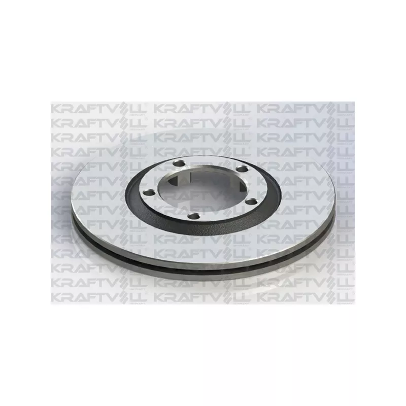 Jeu de 2 disques de frein avant KRAFTVOLL GERMANY 07040028