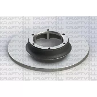 Jeu de 2 disques de frein avant KRAFTVOLL GERMANY