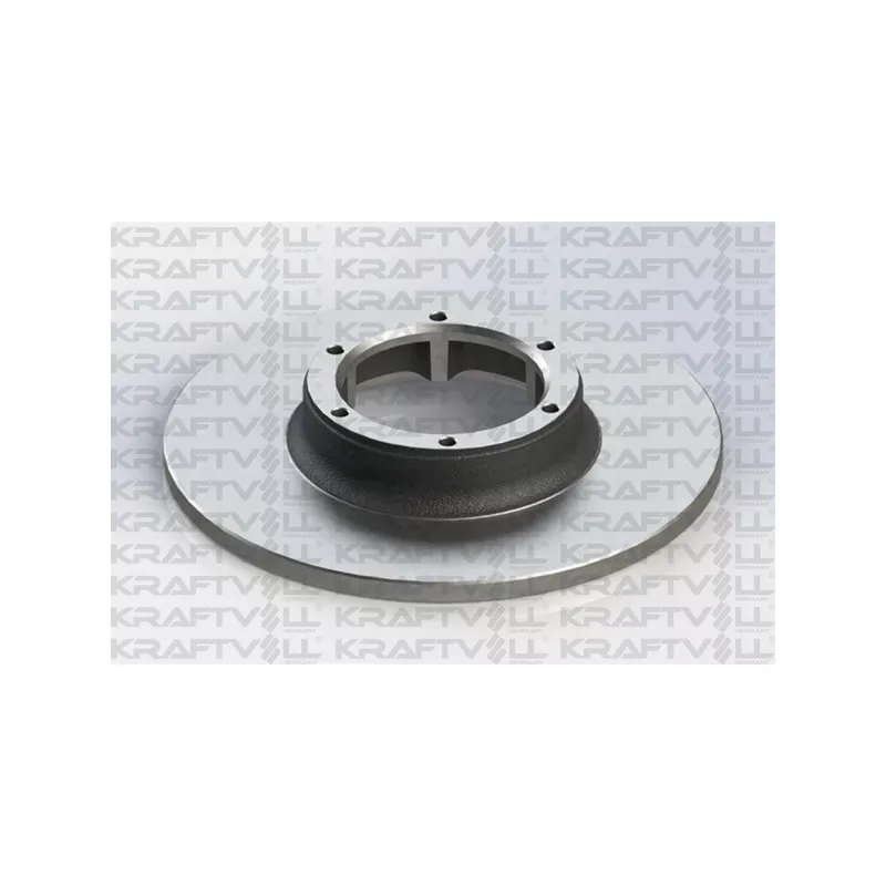 Jeu de 2 disques de frein avant KRAFTVOLL GERMANY 07040030