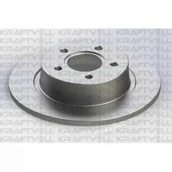 Jeu de 2 disques de frein arrière KRAFTVOLL GERMANY 07040031
