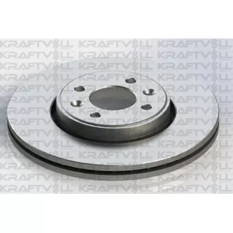 Jeu de 2 disques de frein avant KRAFTVOLL GERMANY
