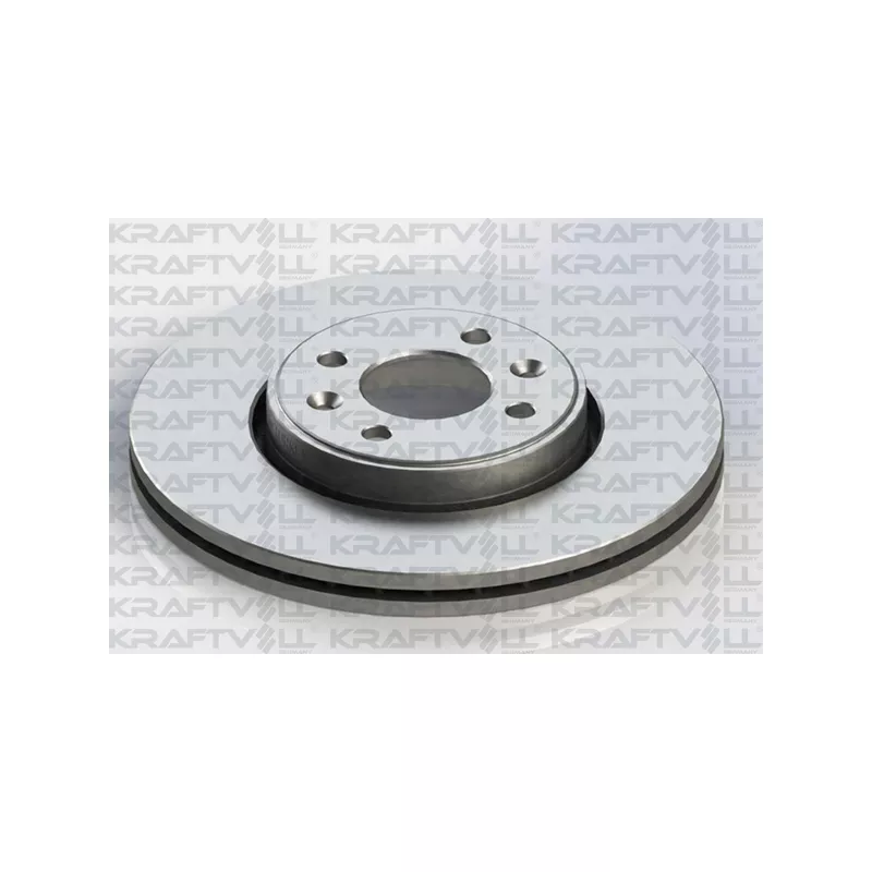 Jeu de 2 disques de frein avant KRAFTVOLL GERMANY 07040037