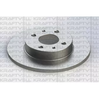 Jeu de 2 disques de frein avant KRAFTVOLL GERMANY 07040038
