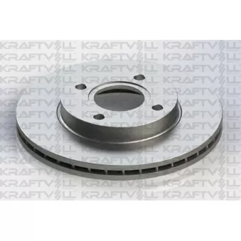 Jeu de 2 disques de frein avant KRAFTVOLL GERMANY
