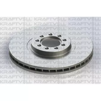 Jeu de 2 disques de frein avant KRAFTVOLL GERMANY