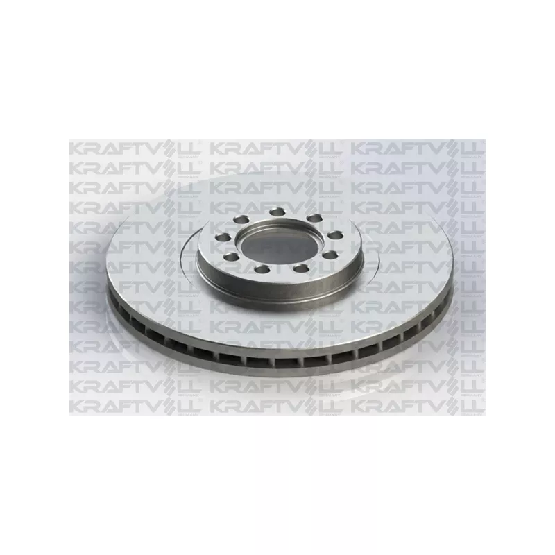 Jeu de 2 disques de frein avant KRAFTVOLL GERMANY 07040042