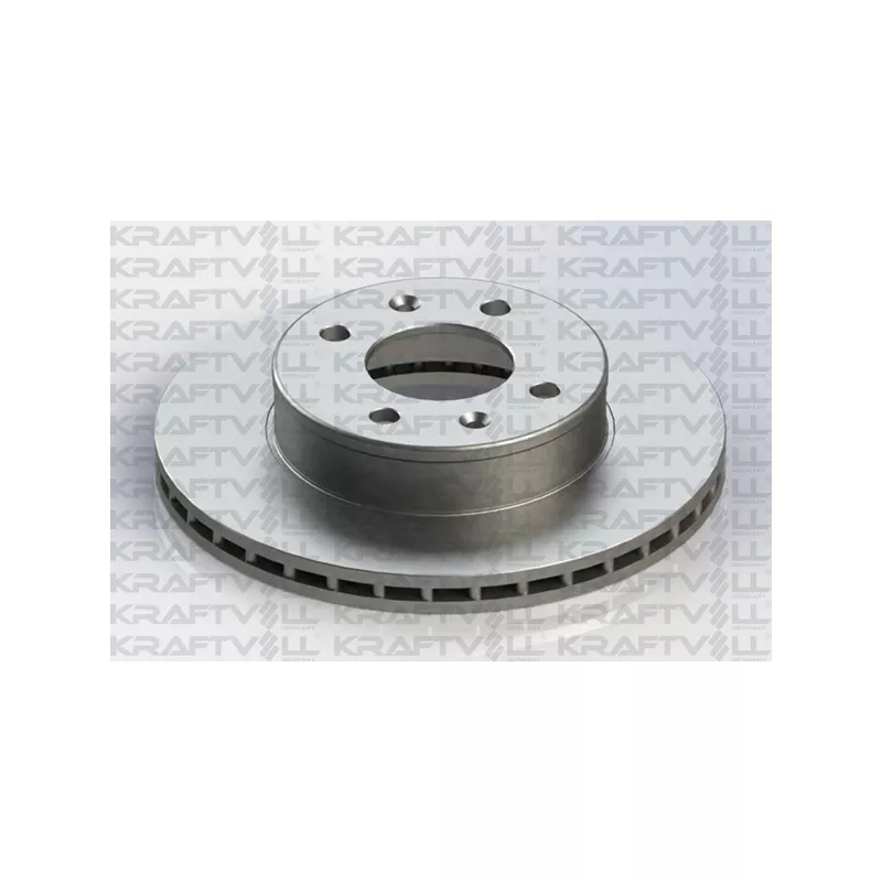 Jeu de 2 disques de frein avant KRAFTVOLL GERMANY 07040044