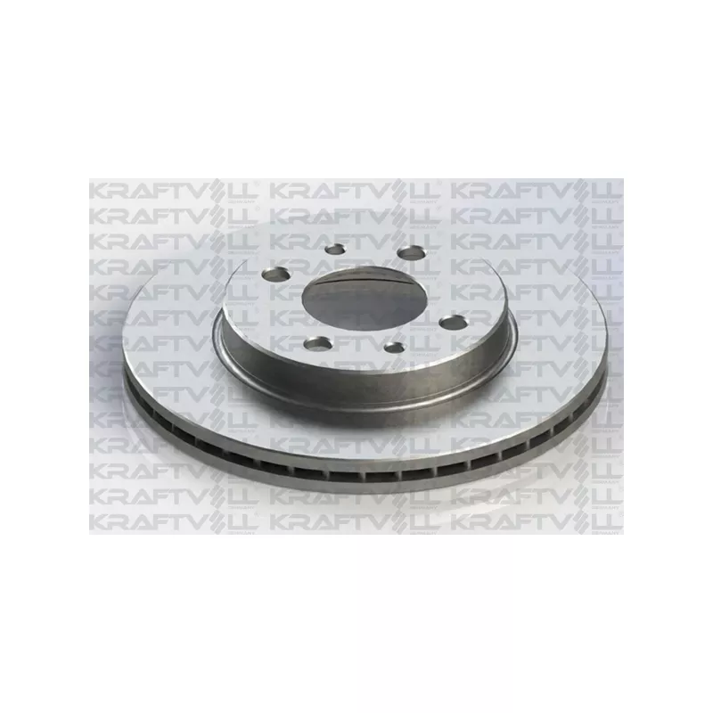 Jeu de 2 disques de frein avant KRAFTVOLL GERMANY 07040045