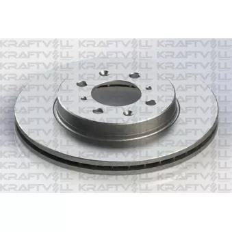 Jeu de 2 disques de frein avant KRAFTVOLL GERMANY