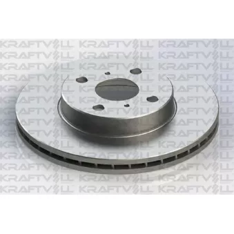 Jeu de 2 disques de frein avant KRAFTVOLL GERMANY 07040048