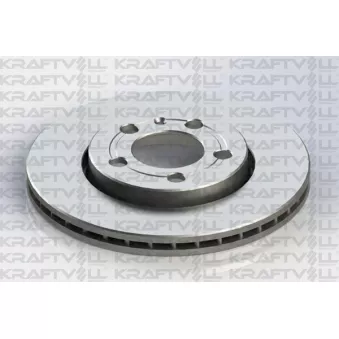 Jeu de 2 disques de frein avant KRAFTVOLL GERMANY