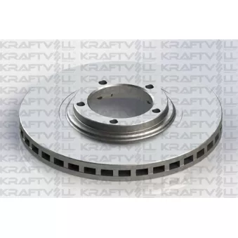 Jeu de 2 disques de frein avant KRAFTVOLL GERMANY 07040050