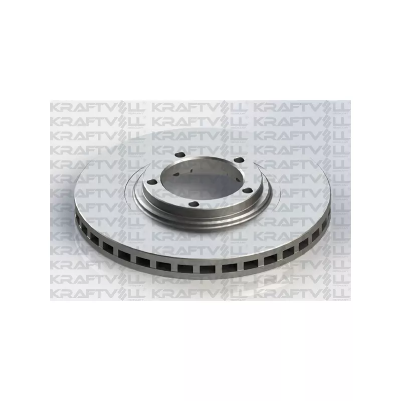 Jeu de 2 disques de frein avant KRAFTVOLL GERMANY 07040050