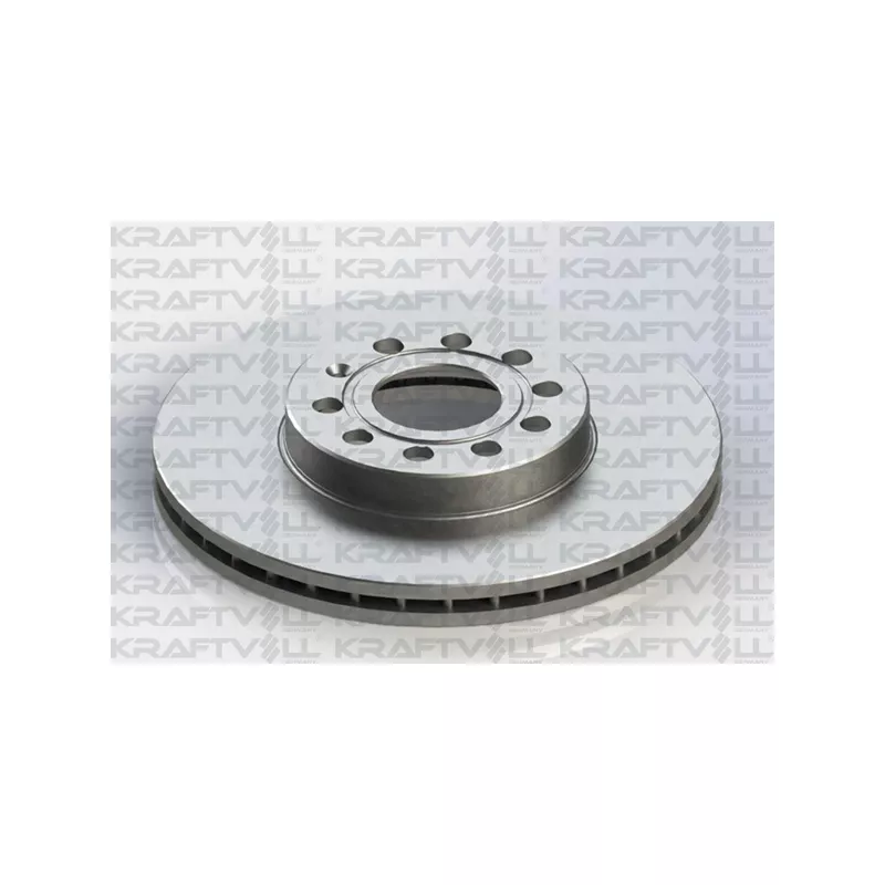 Jeu de 2 disques de frein avant KRAFTVOLL GERMANY 07040051