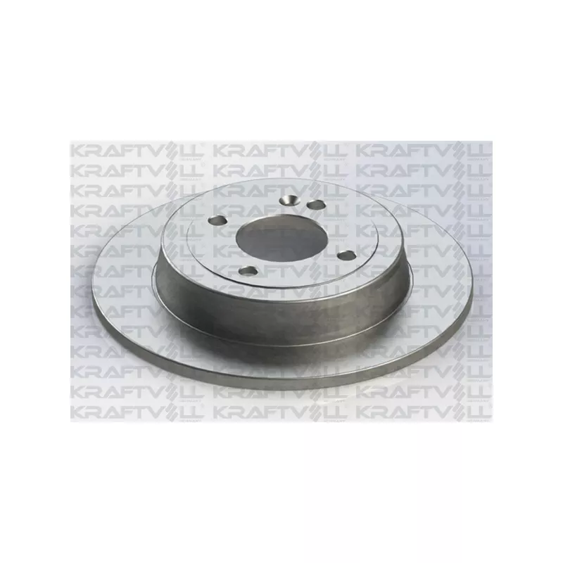 Jeu de 2 disques de frein arrière KRAFTVOLL GERMANY 07040052