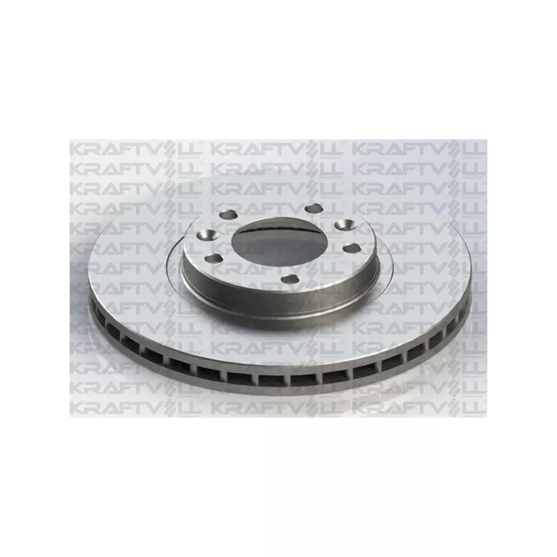 Jeu de 2 disques de frein avant KRAFTVOLL GERMANY 07040055