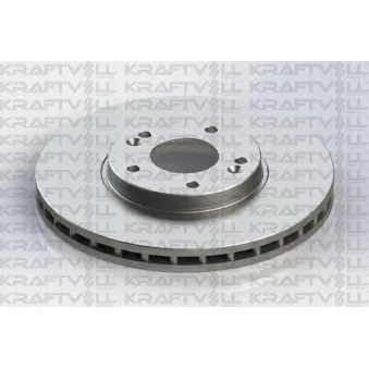 Jeu de 2 disques de frein avant KRAFTVOLL GERMANY