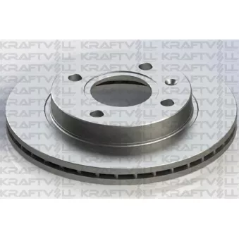 Jeu de 2 disques de frein avant KRAFTVOLL GERMANY 07040063