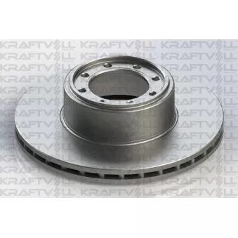 Jeu de 2 disques de frein arrière KRAFTVOLL GERMANY