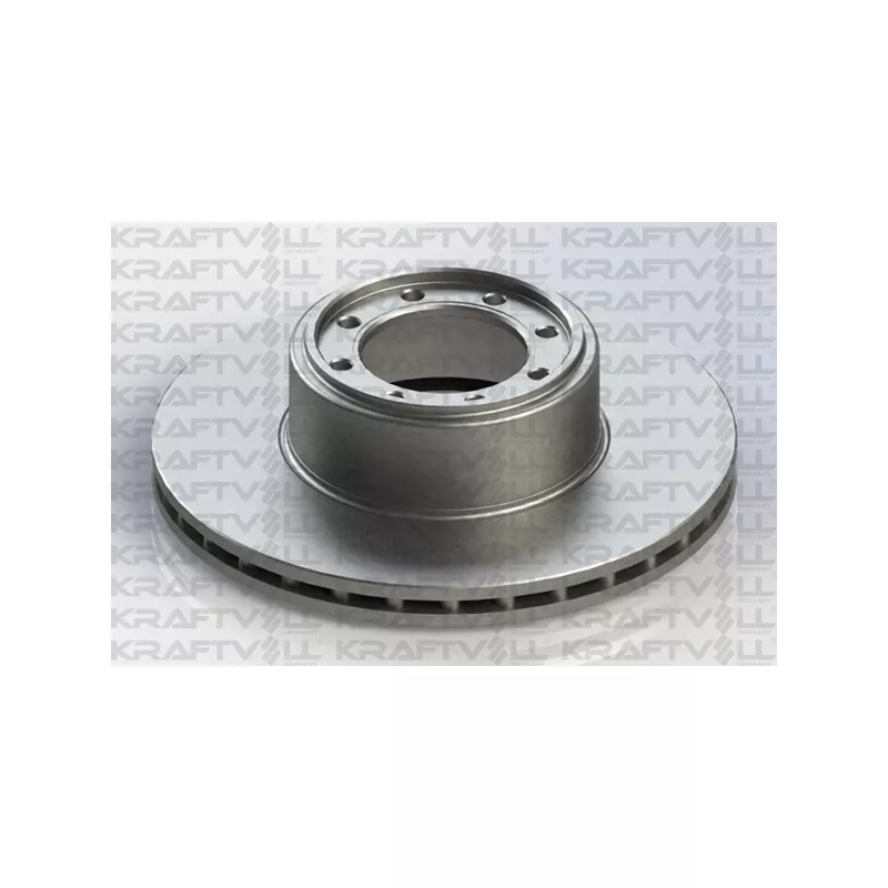 Jeu de 2 disques de frein arrière KRAFTVOLL GERMANY 07040066