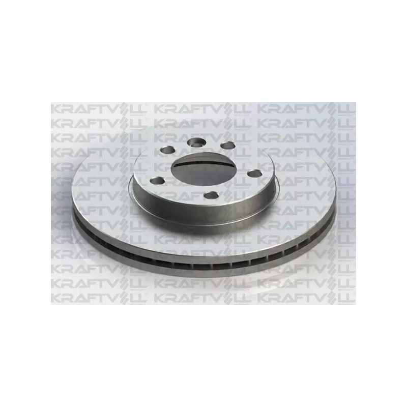 Jeu de 2 disques de frein avant KRAFTVOLL GERMANY 07040067