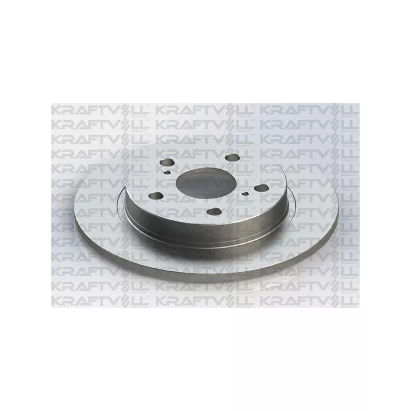 Jeu de 2 disques de frein arrière KRAFTVOLL GERMANY 07040071