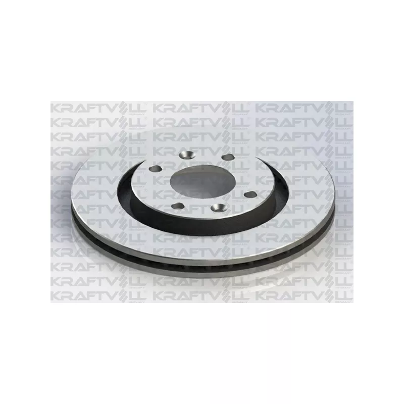 Jeu de 2 disques de frein avant KRAFTVOLL GERMANY 07040072