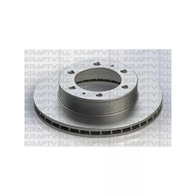 Jeu de 2 disques de frein avant KRAFTVOLL GERMANY 07040074