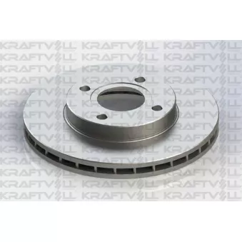 Jeu de 2 disques de frein avant KRAFTVOLL GERMANY