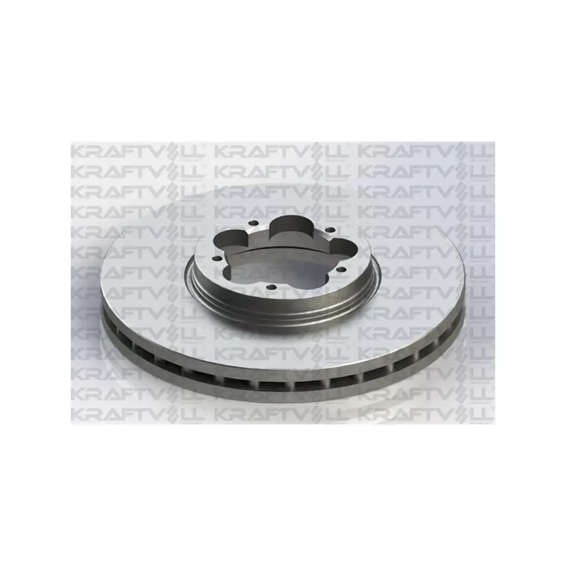 Jeu de 2 disques de frein avant KRAFTVOLL GERMANY 07040087