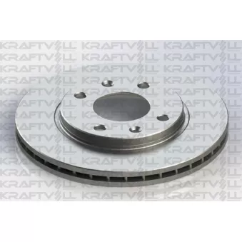 Jeu de 2 disques de frein avant KRAFTVOLL GERMANY 07040089