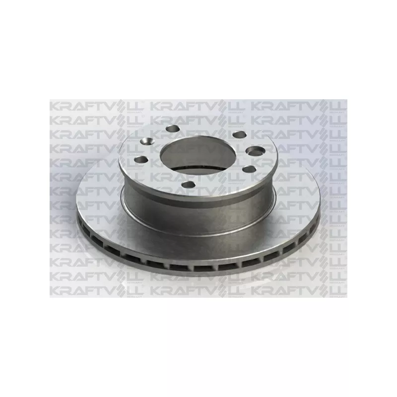 Jeu de 2 disques de frein avant KRAFTVOLL GERMANY 07040094