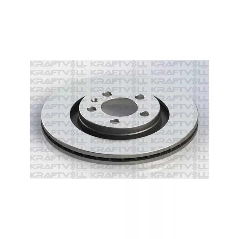 Jeu de 2 disques de frein avant KRAFTVOLL GERMANY 07040096