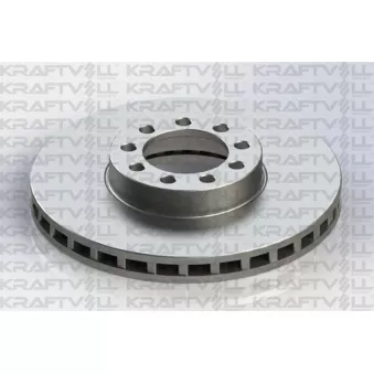 Jeu de 2 disques de frein avant KRAFTVOLL GERMANY