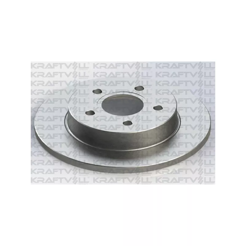 Jeu de 2 disques de frein arrière KRAFTVOLL GERMANY 07040100