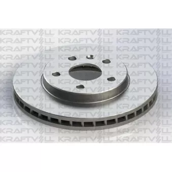 Jeu de 2 disques de frein avant KRAFTVOLL GERMANY