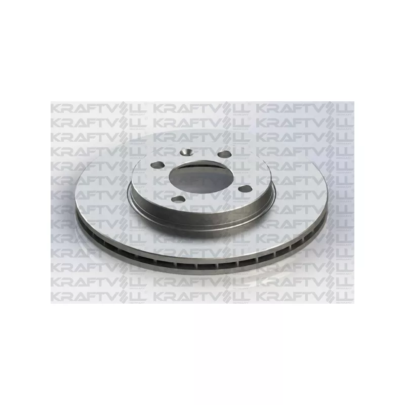 Jeu de 2 disques de frein avant KRAFTVOLL GERMANY 07040104
