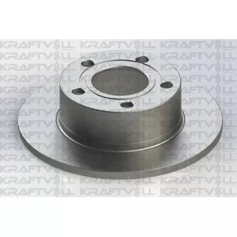 Jeu de 2 disques de frein arrière KRAFTVOLL GERMANY