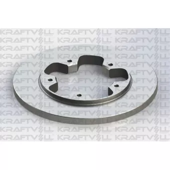 Jeu de 2 disques de frein arrière KRAFTVOLL GERMANY