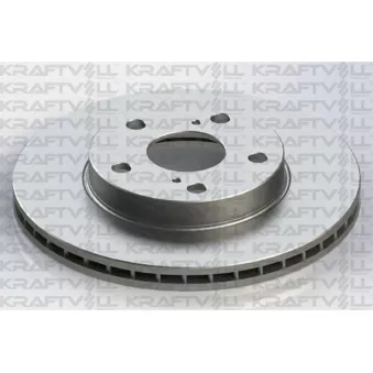 Jeu de 2 disques de frein avant KRAFTVOLL GERMANY