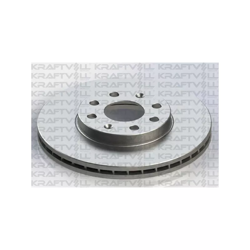 Jeu de 2 disques de frein avant KRAFTVOLL GERMANY 07040115