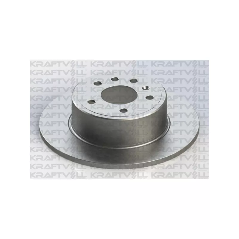 Jeu de 2 disques de frein arrière KRAFTVOLL GERMANY 07040126