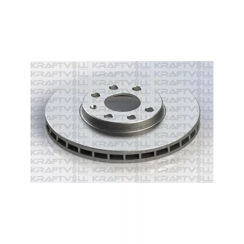 Jeu de 2 disques de frein avant KRAFTVOLL GERMANY 07040129