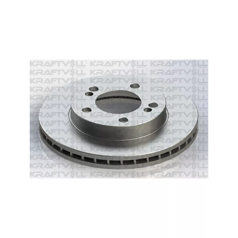 Jeu de 2 disques de frein avant KRAFTVOLL GERMANY 07040131