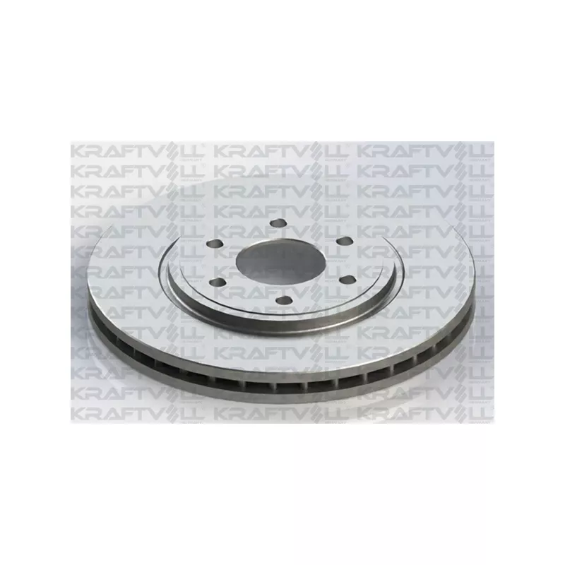 Jeu de 2 disques de frein avant KRAFTVOLL GERMANY 07040132