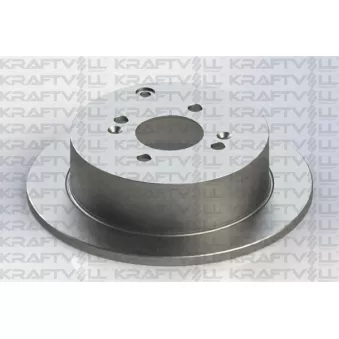 Jeu de 2 disques de frein arrière KRAFTVOLL GERMANY