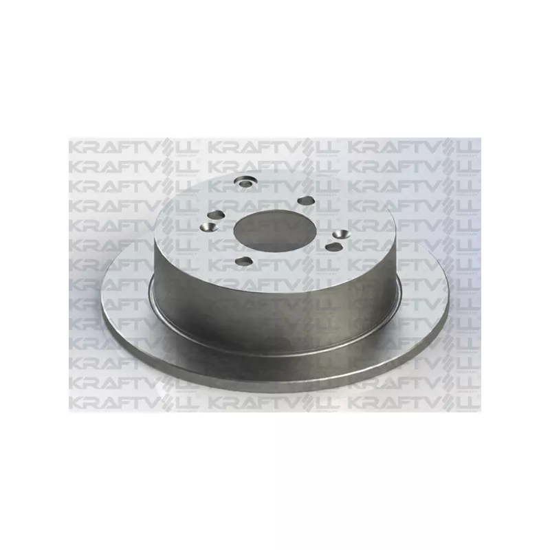 Jeu de 2 disques de frein arrière KRAFTVOLL GERMANY 07040136