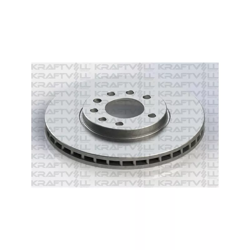 Jeu de 2 disques de frein avant KRAFTVOLL GERMANY 07040137