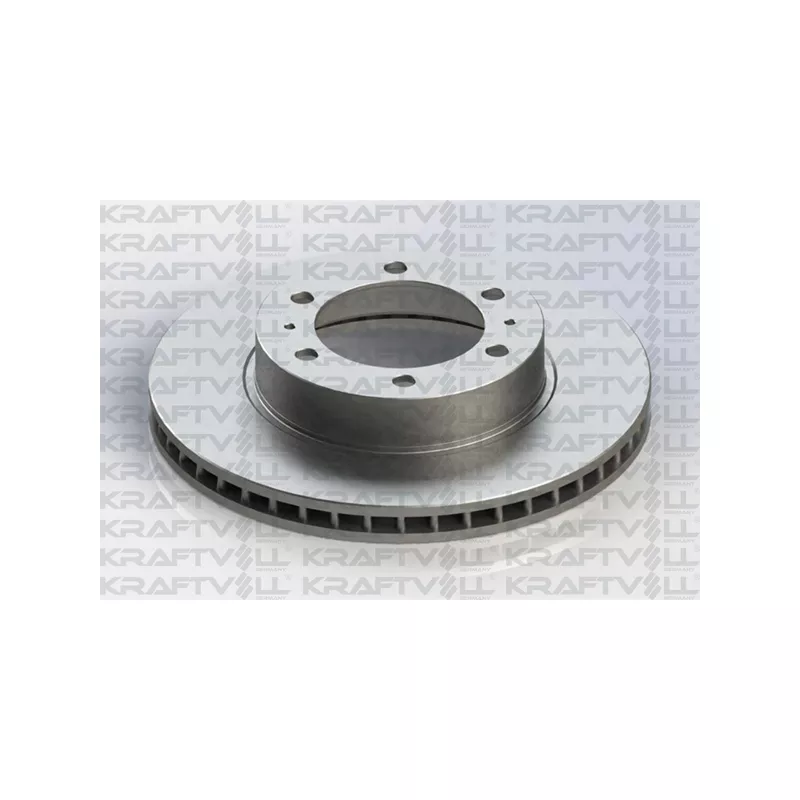 Jeu de 2 disques de frein avant KRAFTVOLL GERMANY 07040142