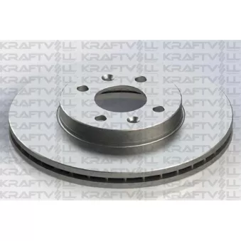 Jeu de 2 disques de frein avant KRAFTVOLL GERMANY 07040144